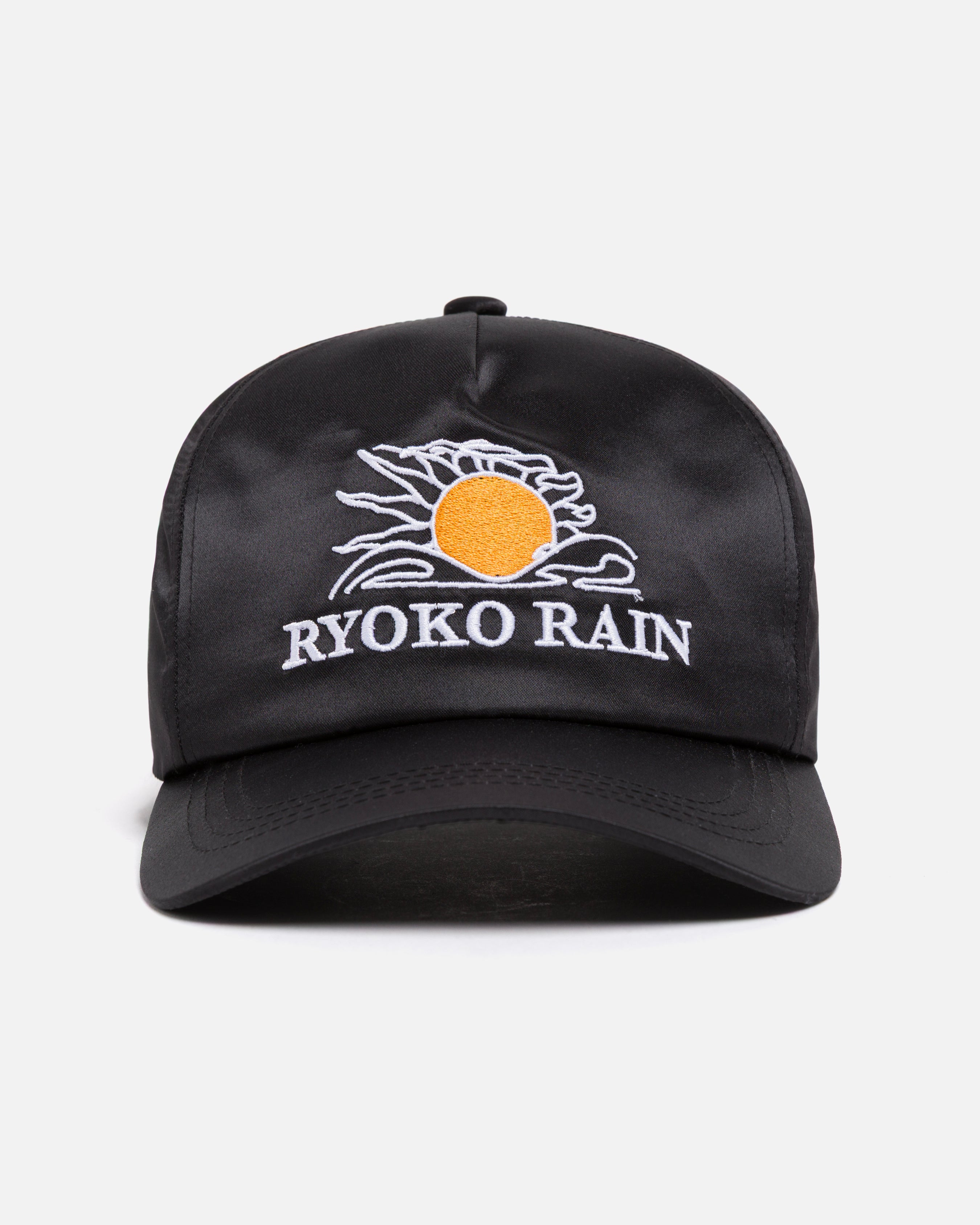 SATIN SUNSET SNAPBACK - BLACK – Ryoko Rain