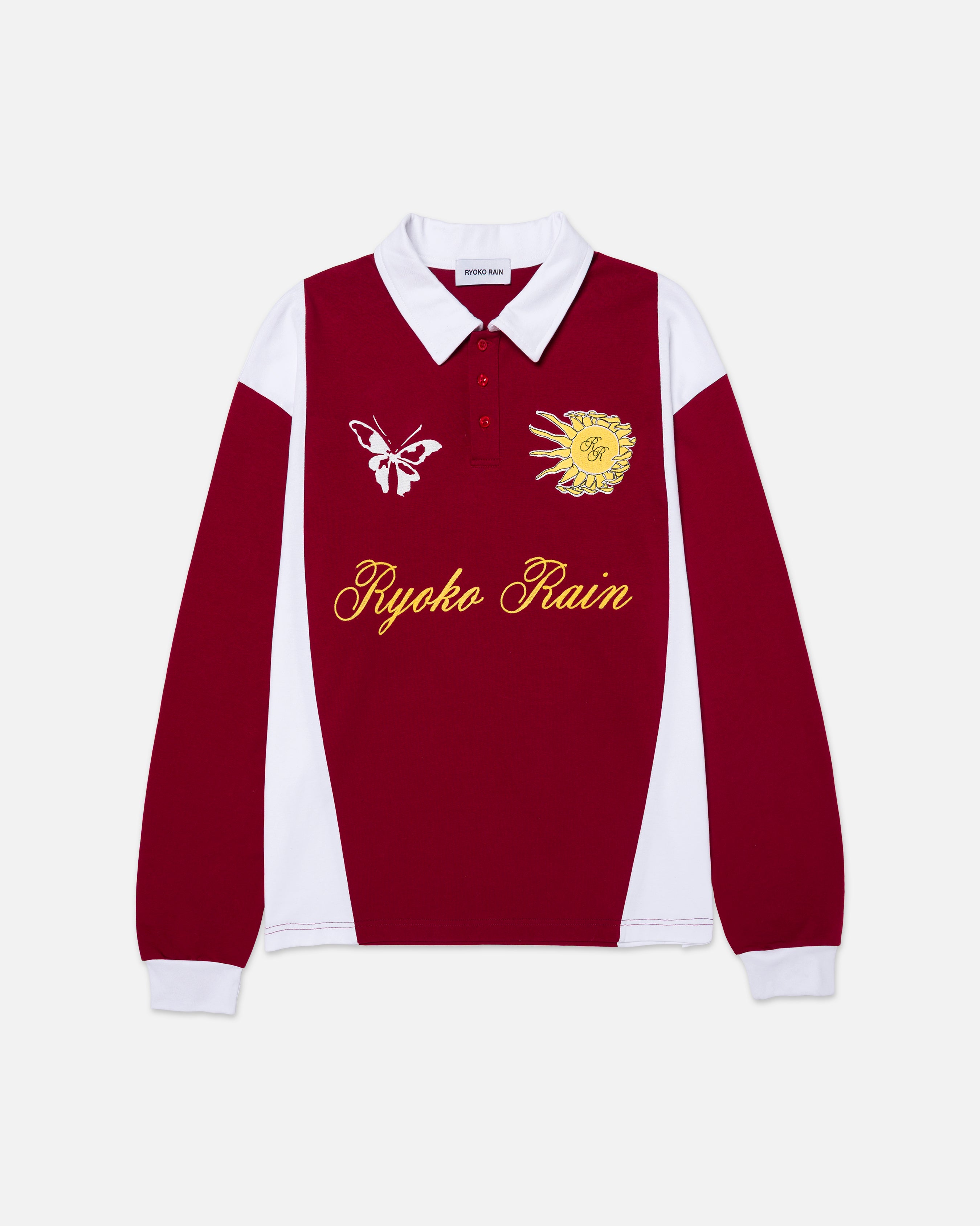 RUGBY LONG SLEEVE POLO – Ryoko Rain