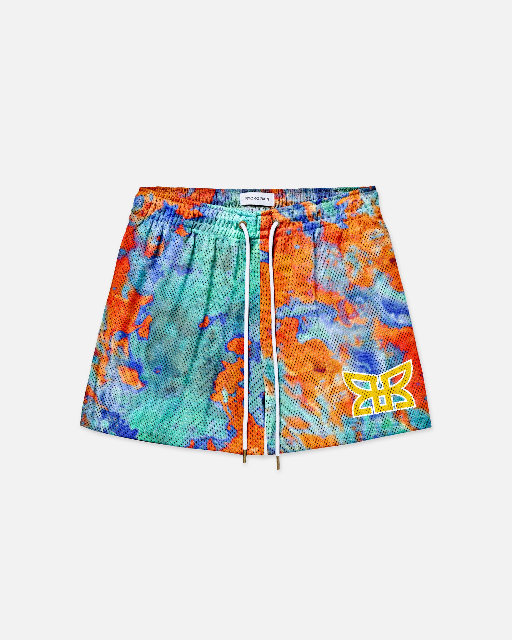 SUMMER TIE DYE - ORANGE/TEAL