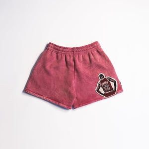 RYOKO RAIN X INWAYOVERYOURHEAD SWEAT SHORTS - WINE