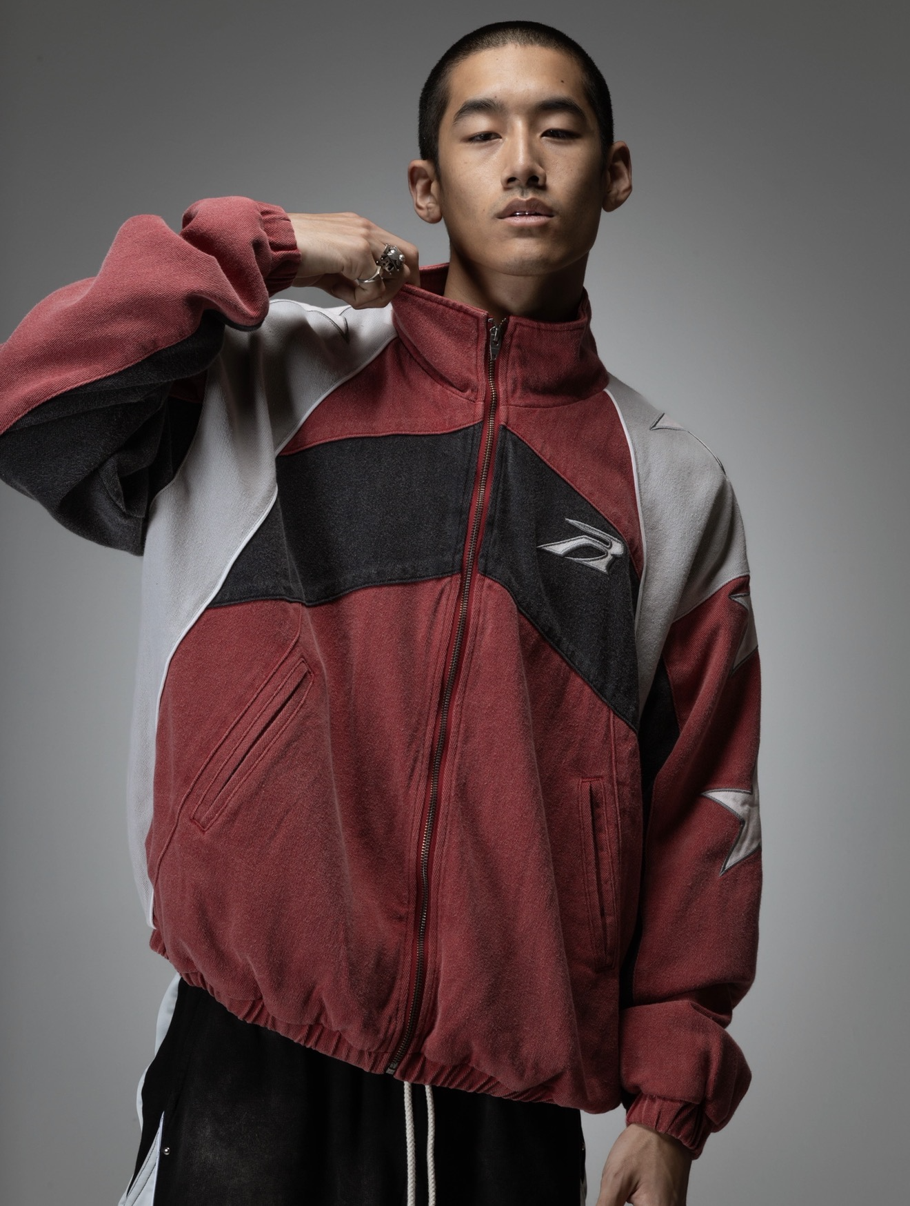 ALL STAR TRACK WORK JACKET- RED – Ryoko Rain