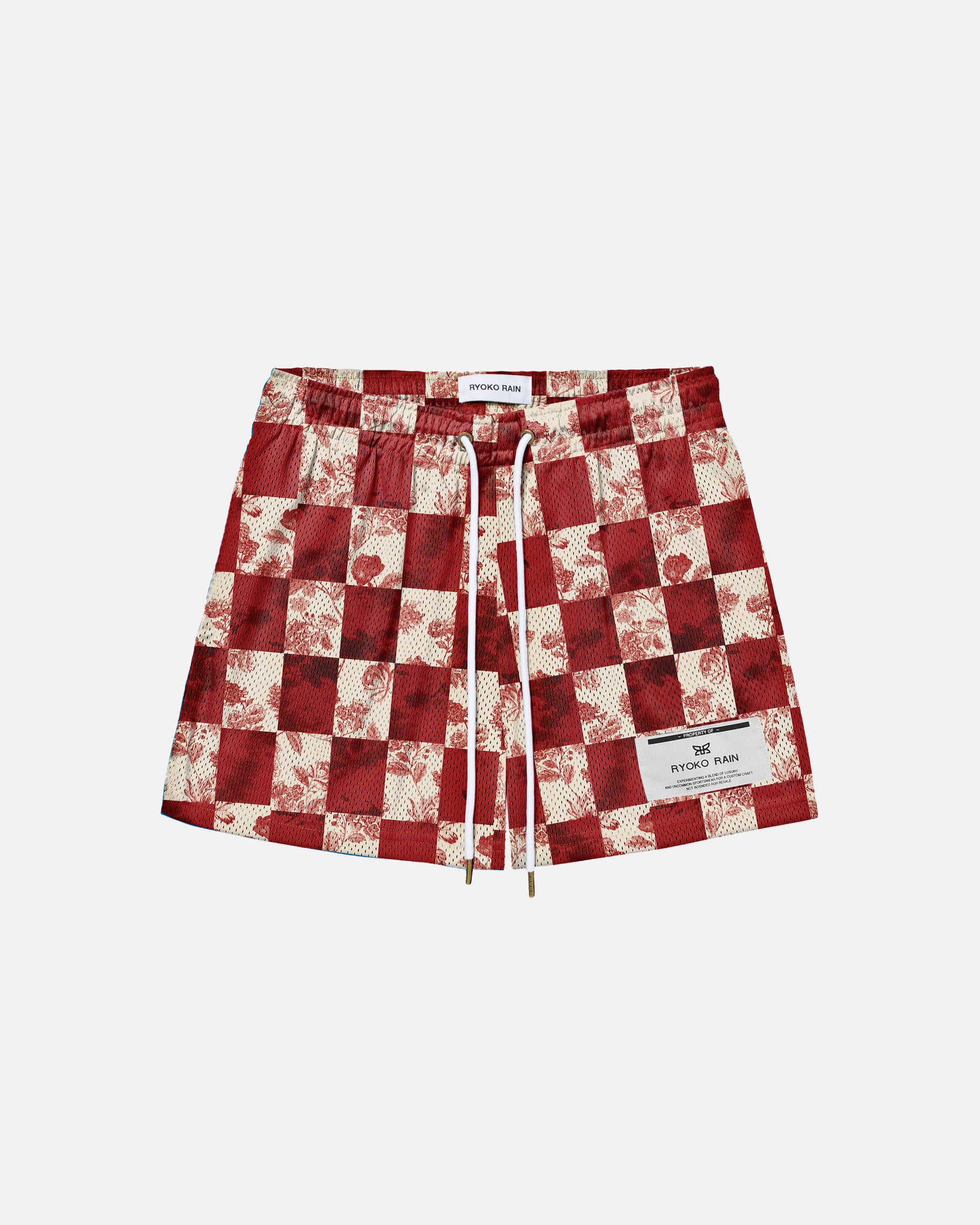 (UNRELEASED) RED CHECKERED FLORAL