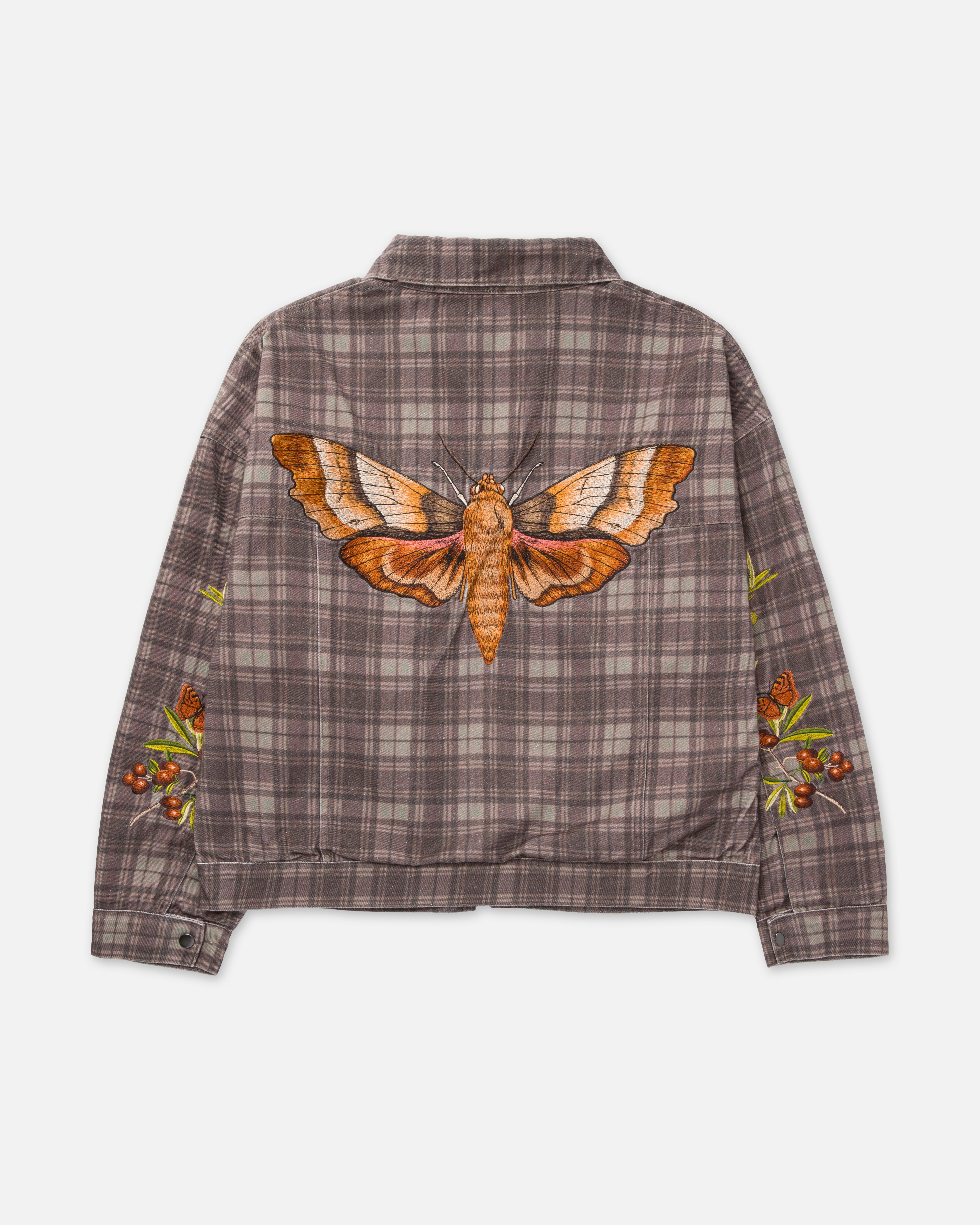 MOTH PLAID WORK JACKET – Ryoko Rain