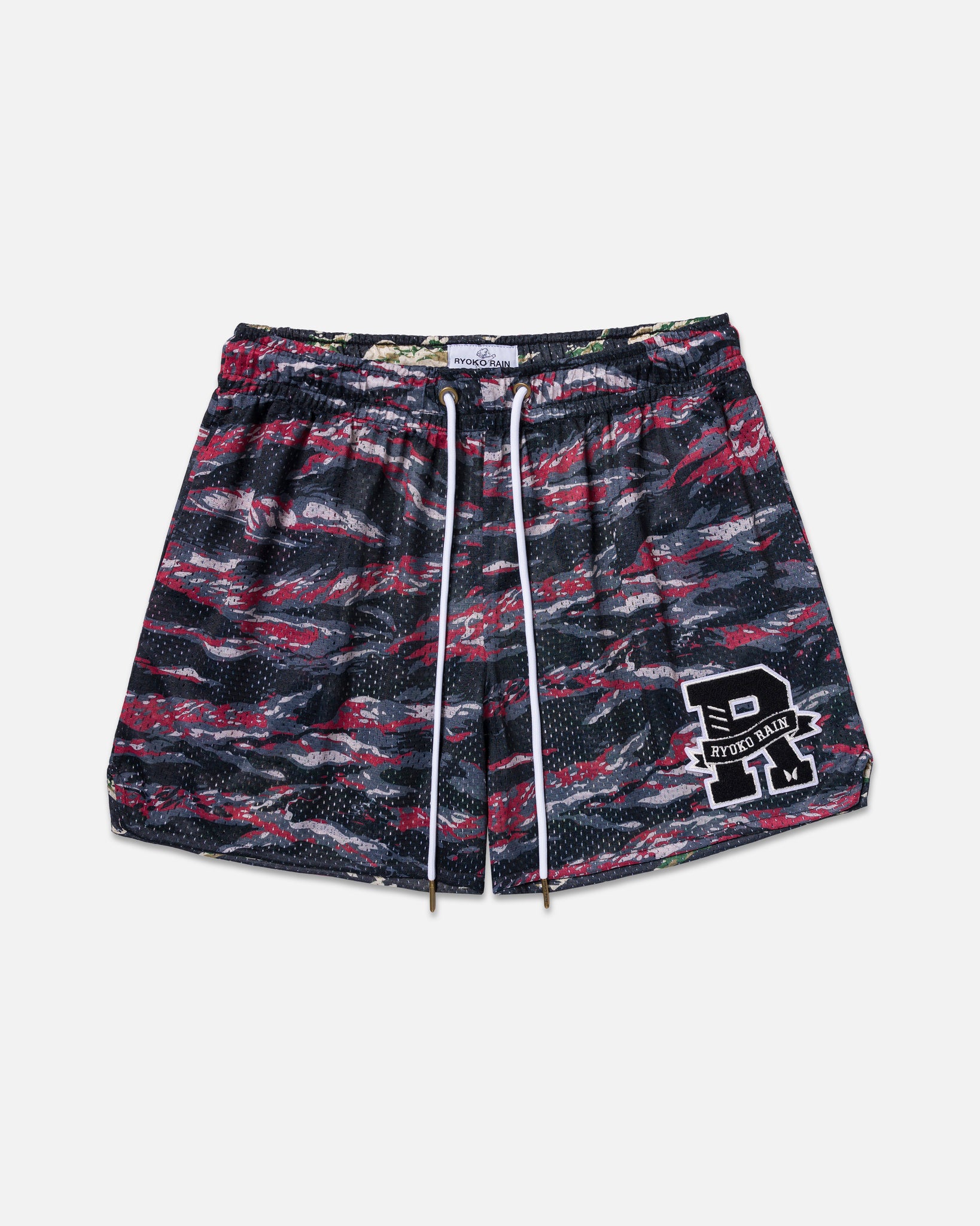 REVERSIBLE CAMO SHORTS - TIGER