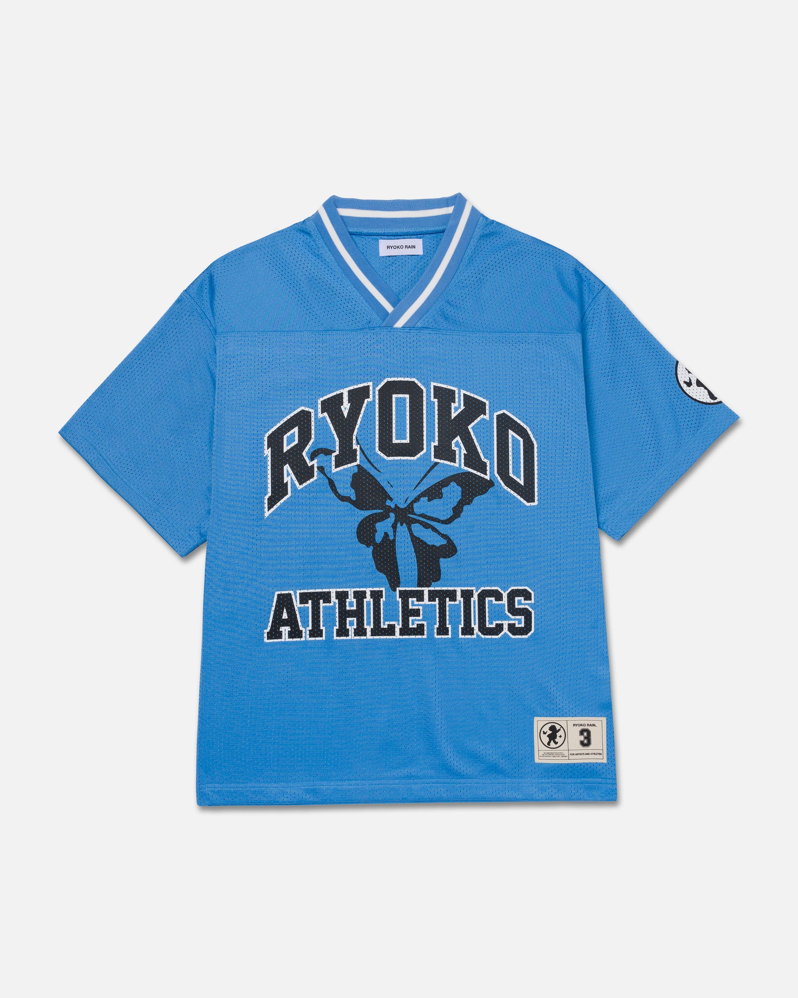 RYOKO RAIN FOOTBALL JERSEY - BABY BLUE