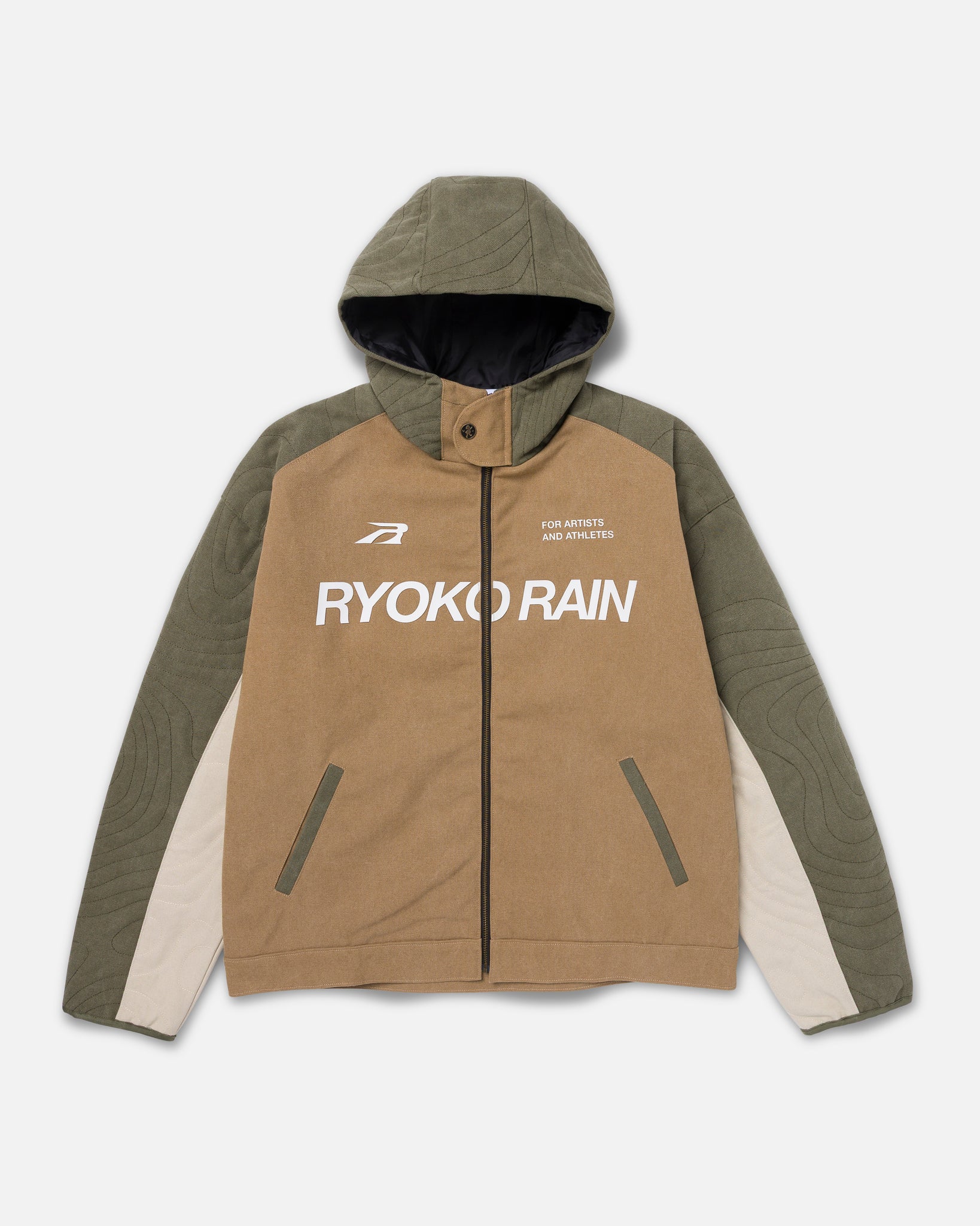 TWO TONE DUCK COTTON SNOW JACKET (PRE-ORDER)