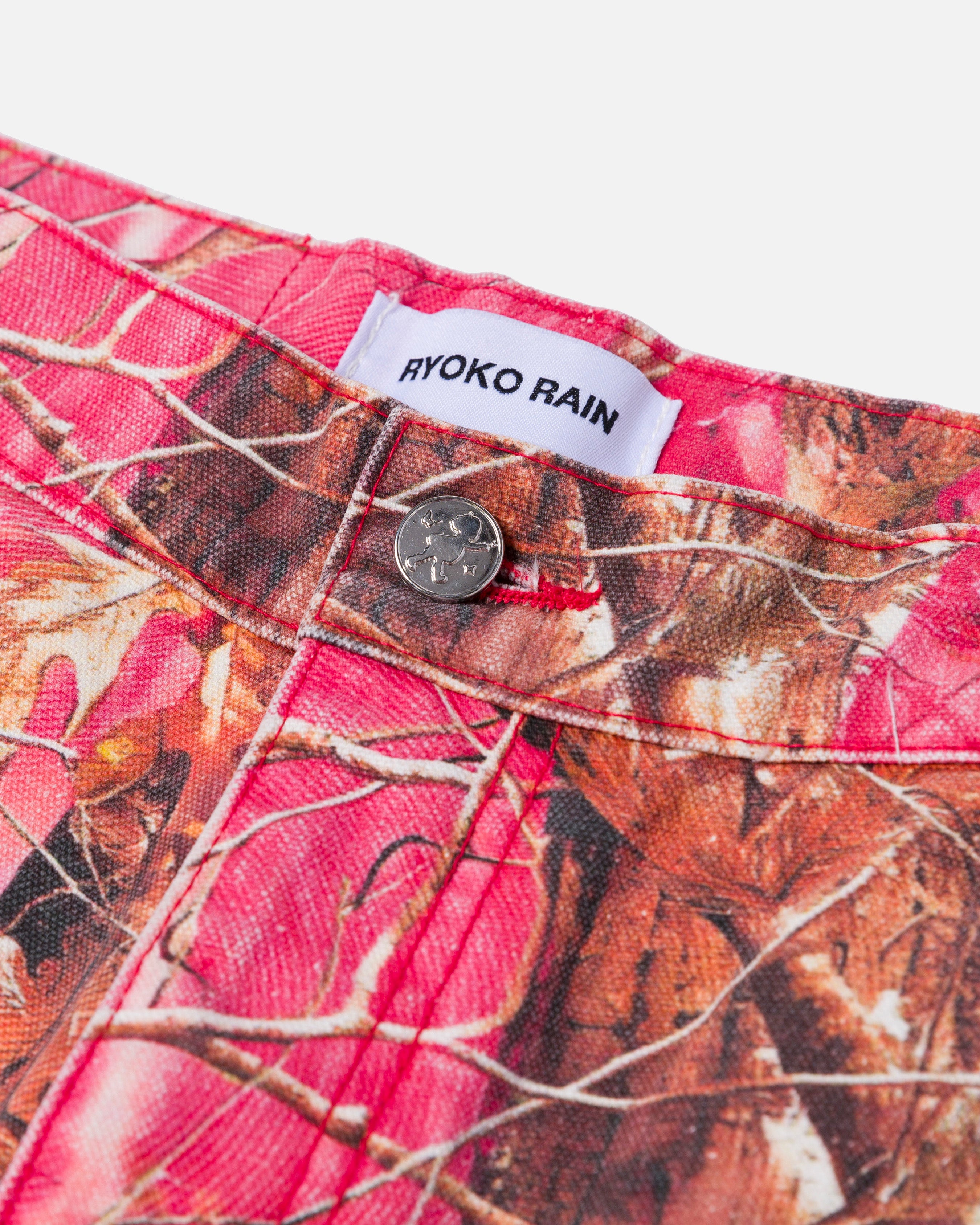 TREE CAMO DOUBLE KNEE / OVER-SIZED SHORTS – Ryoko Rain