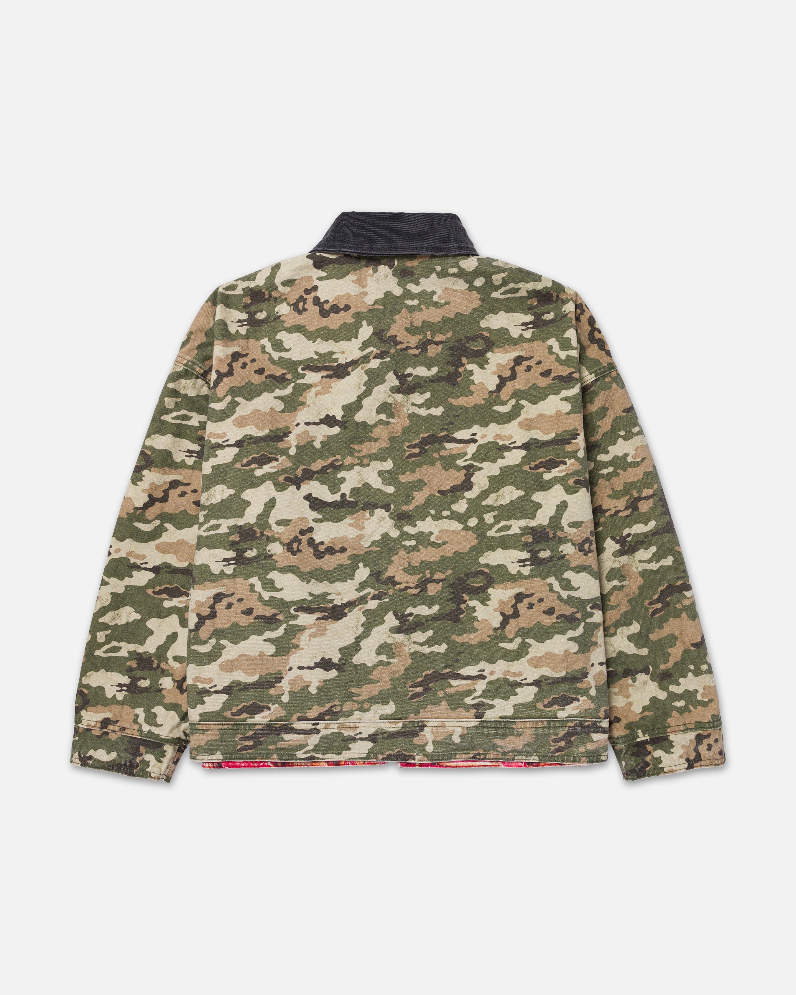REVERSIBLE DUCK WORK JACKET CAMO – Ryoko Rain