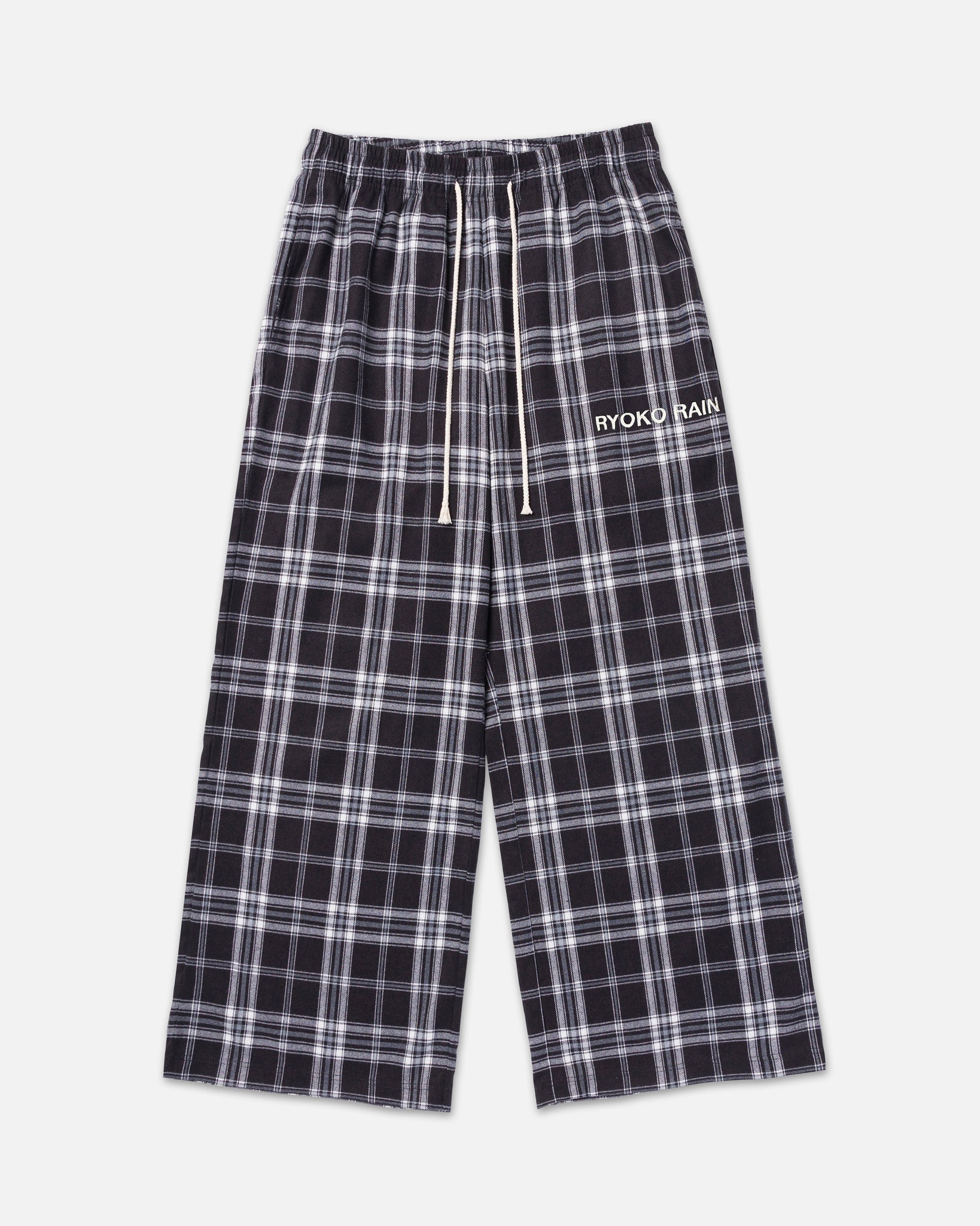 PLAID PAJAMA PANTS