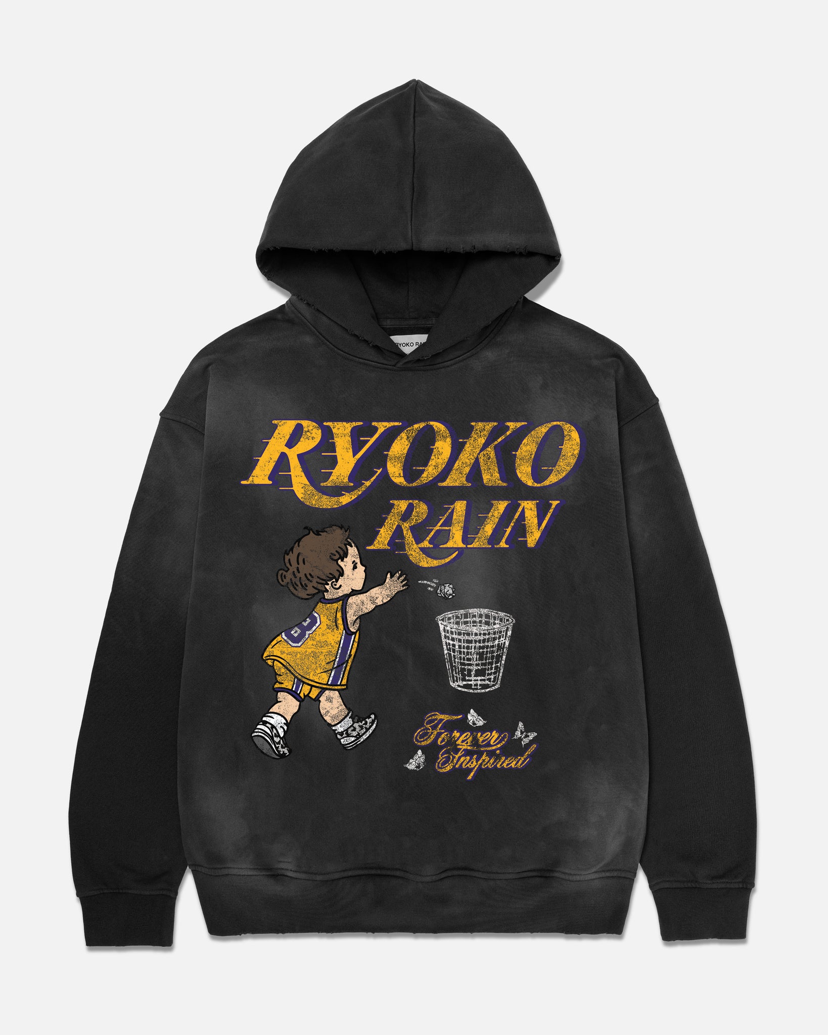 FOREVER INSPIRED HOODIE - BLACK