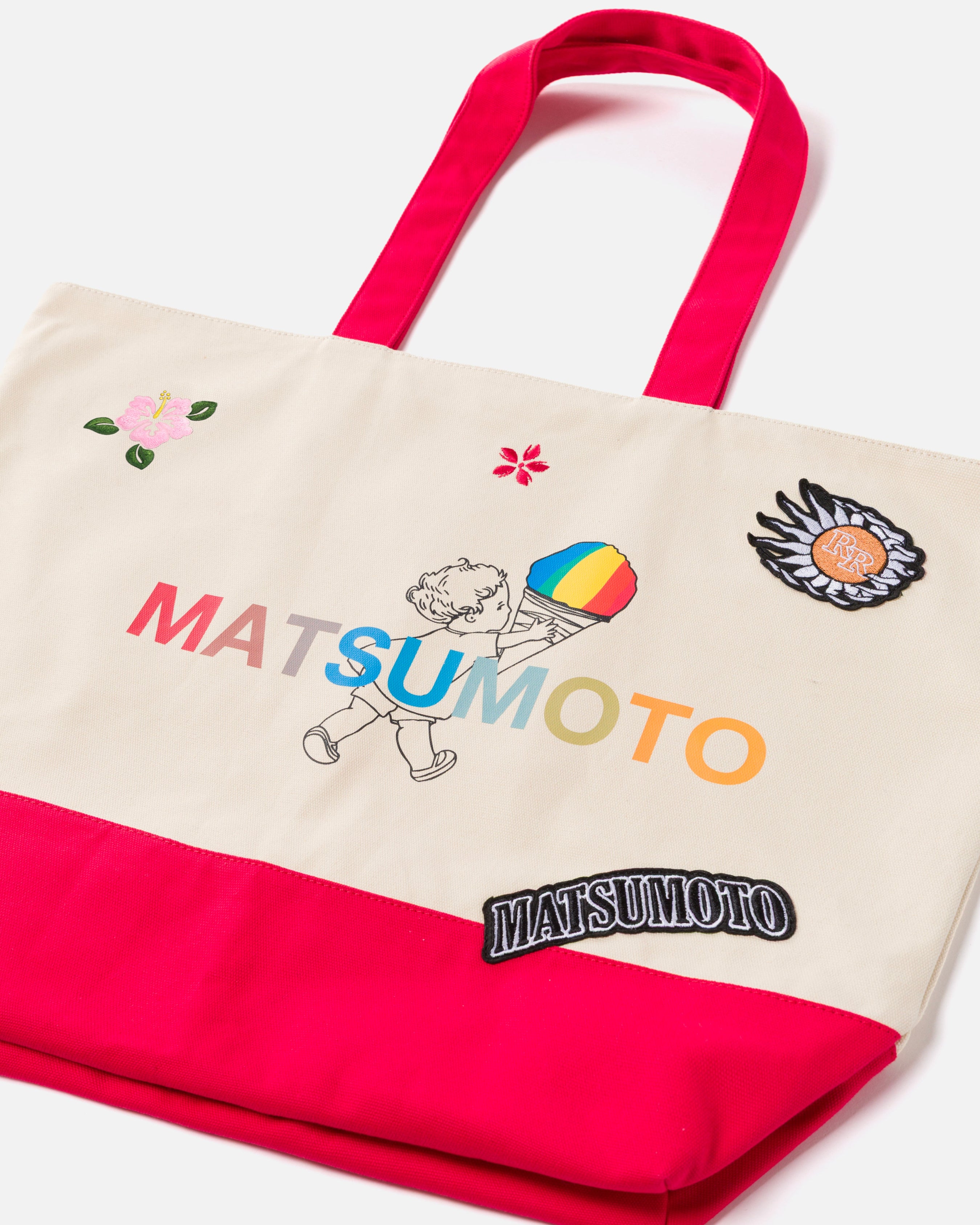 HAKUBA WEEKLY ASCIIコラボレーション トートバッグM MATSUMOTO SHAVE ICE TOTE BAG (PRE-ORDER) – Ryoko Rain