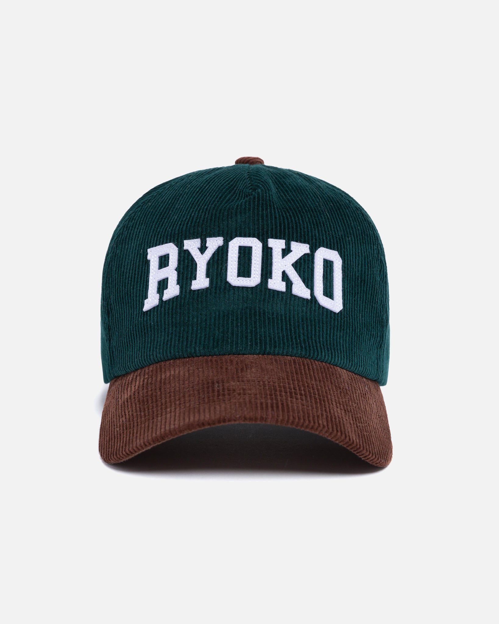 CORDUROY SNAPBACK - GREEN/BROWN