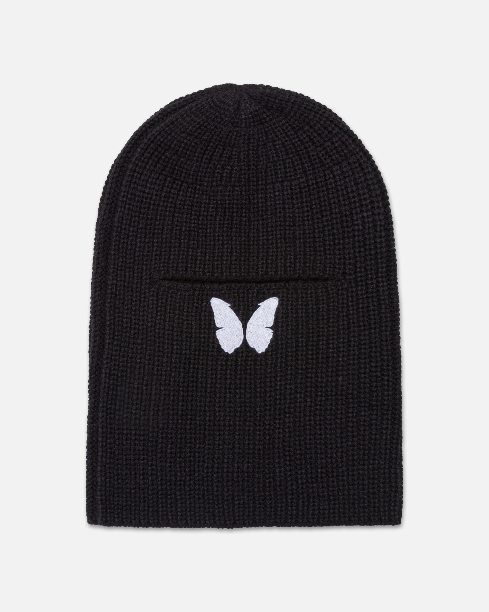 BUTTERFLY SKI MASK - BLACK