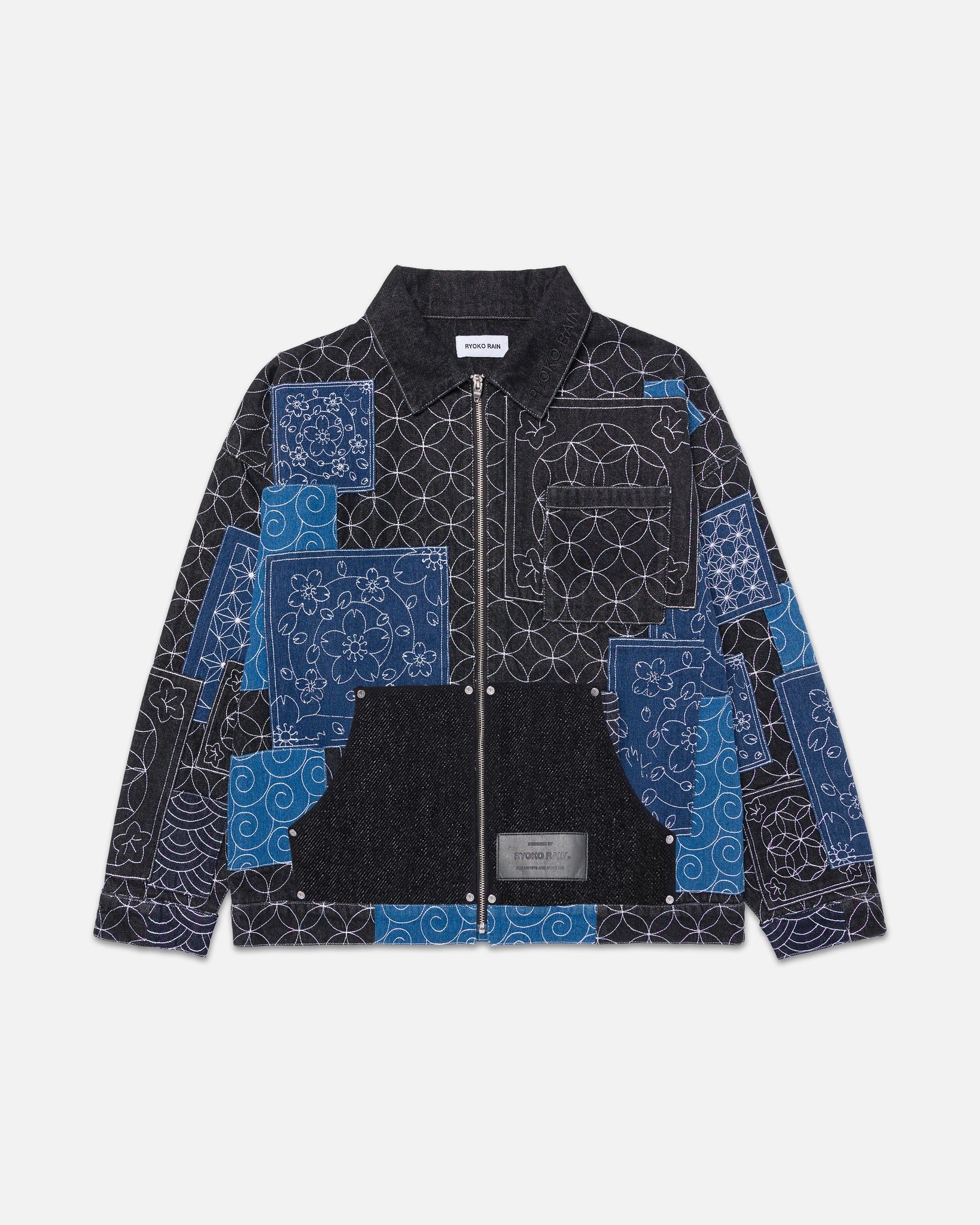 SASHIKO WORK JACKET – Ryoko Rain
