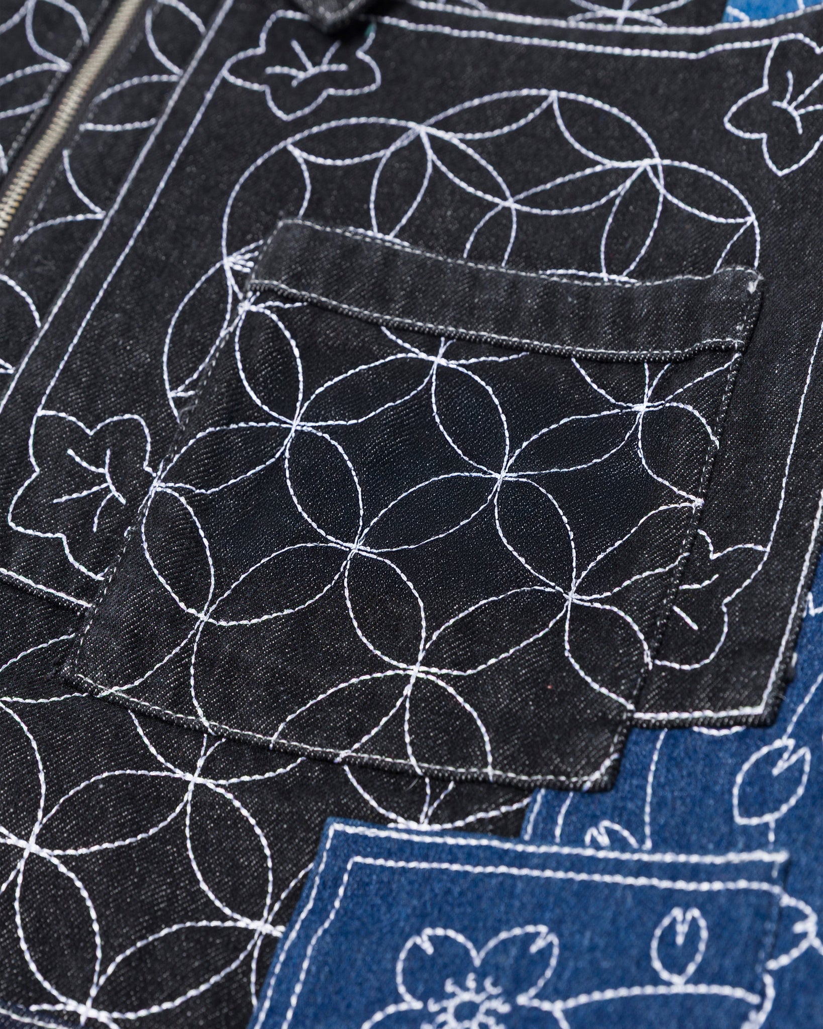 SASHIKO WORK JACKET – Ryoko Rain