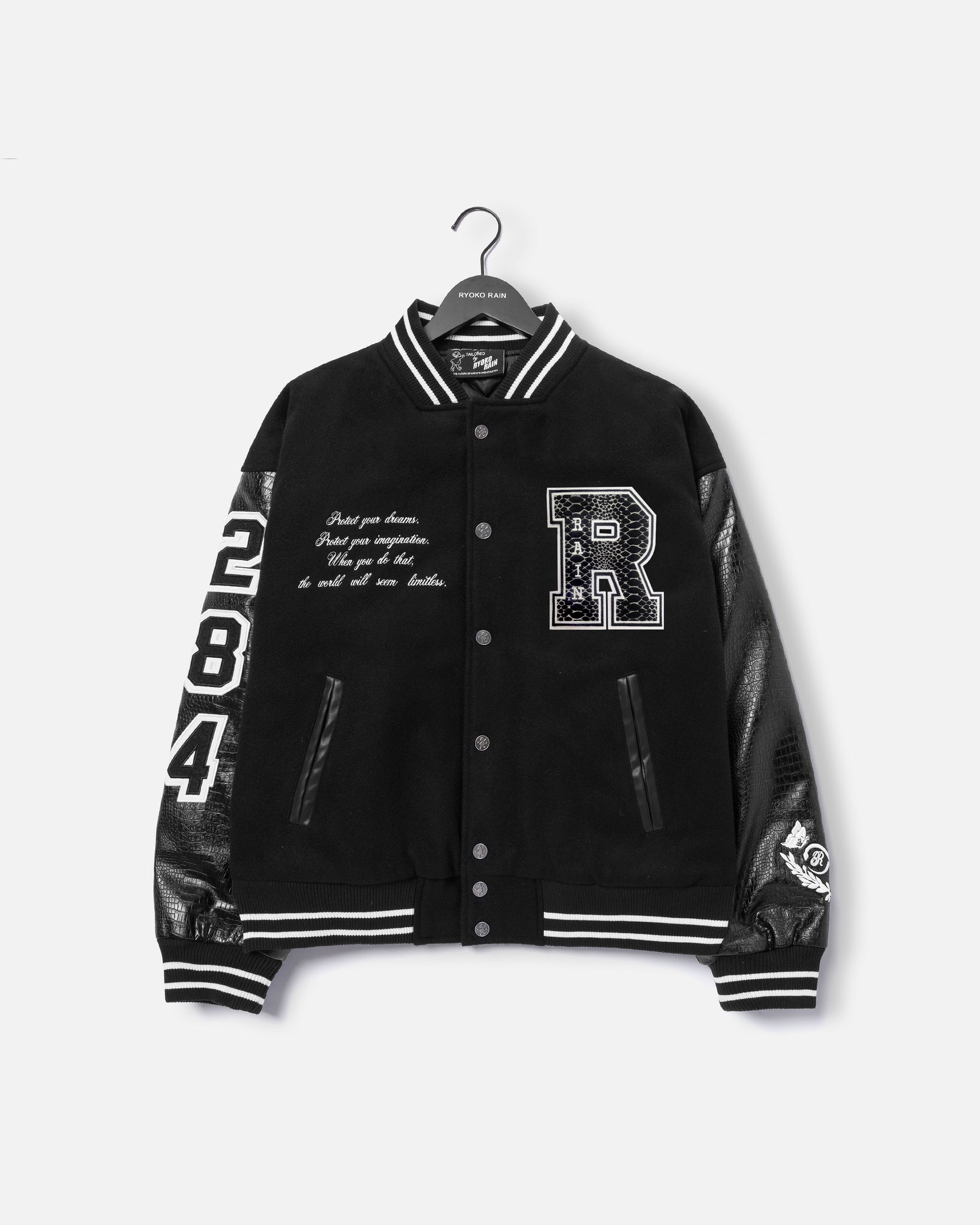 FOREVER INSPIRED VARSITY JACKET