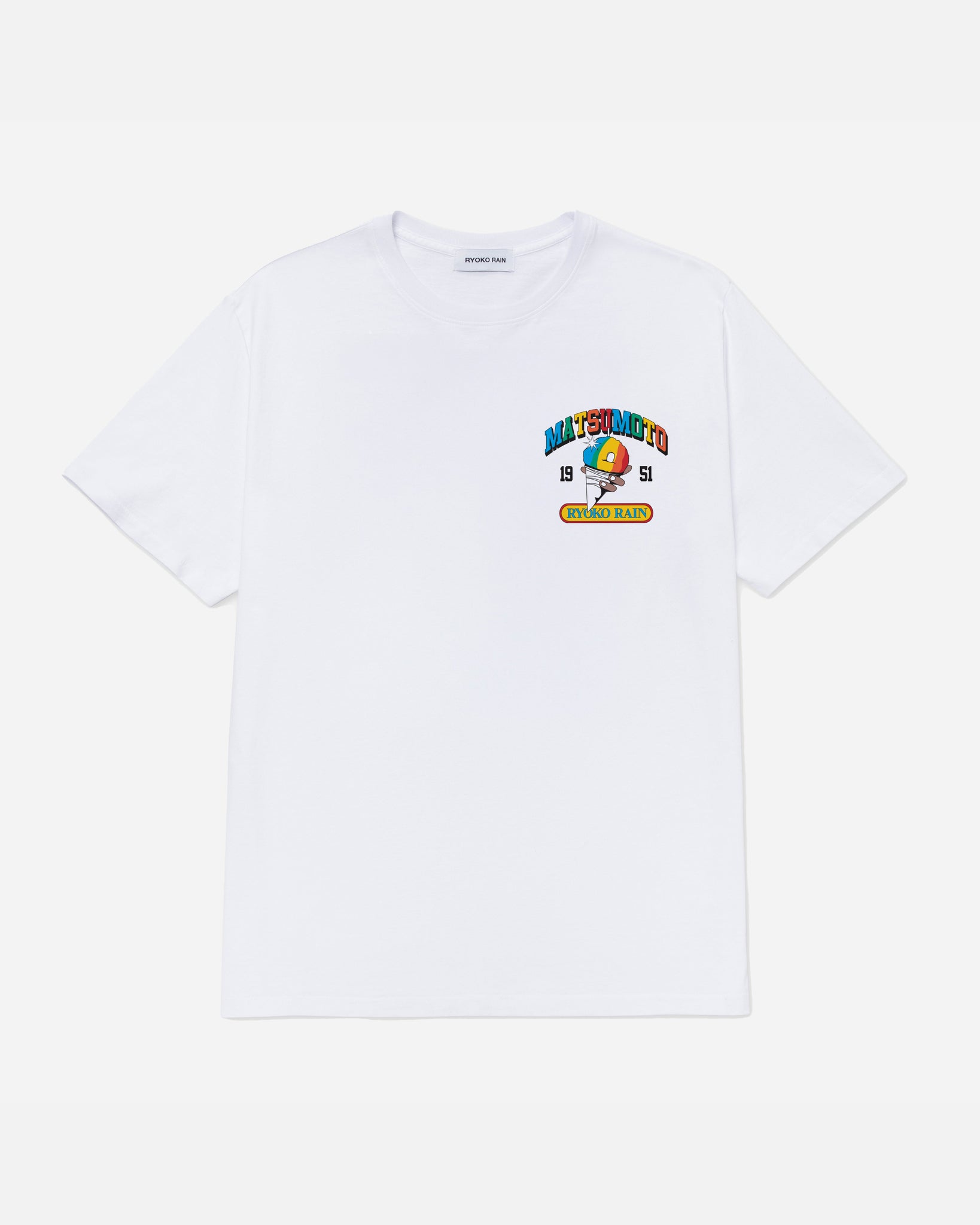 ZOY × Matsumoto Shave Ice コラボ 半袖モックネック 70s Matsumoto's