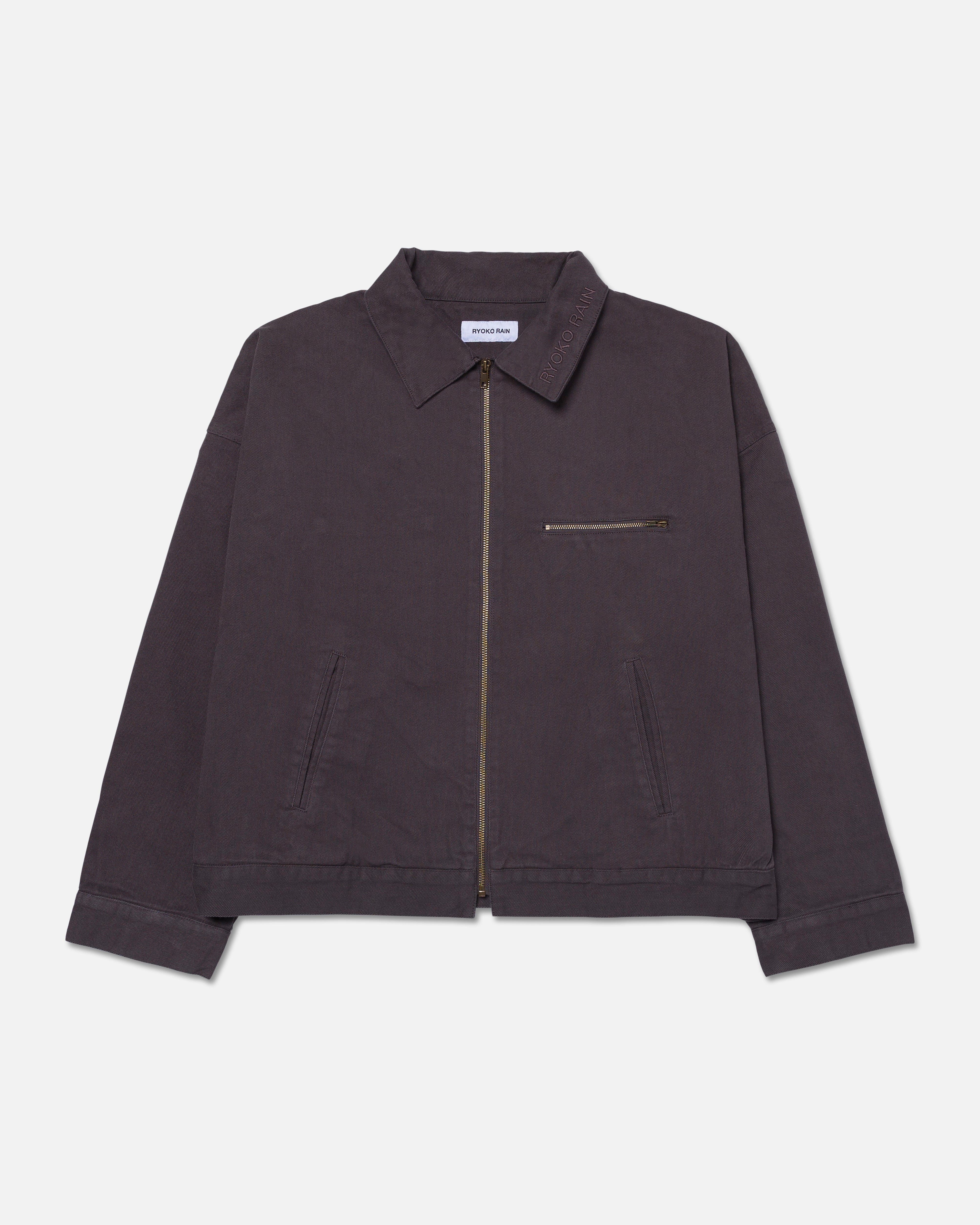 CLASSIC CHARCOAL GREY WORK JACKET – Ryoko Rain