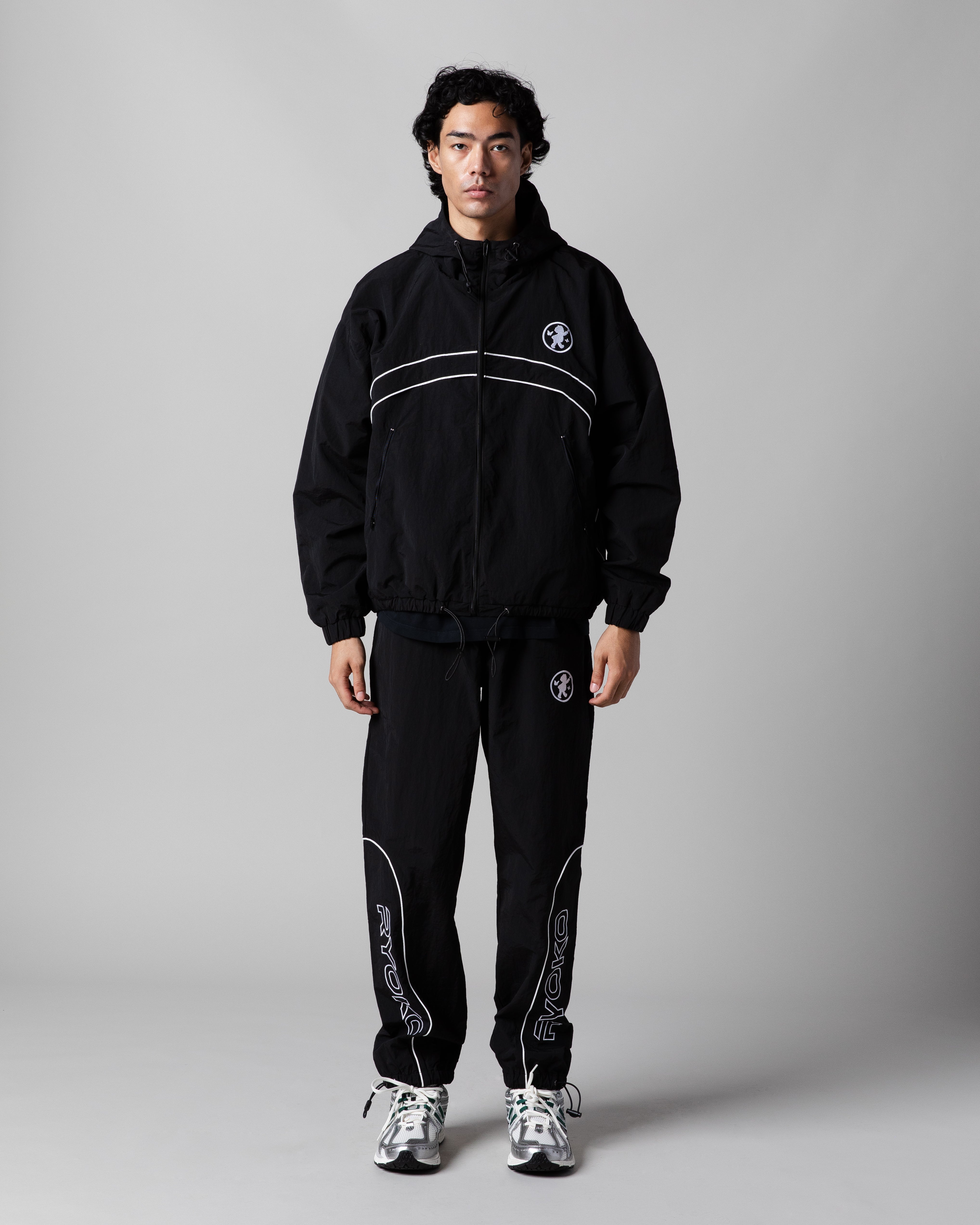 【oan】Rain Track Pants JAEZZIY Women's Rain Pants Waterproof Lightweight Packable