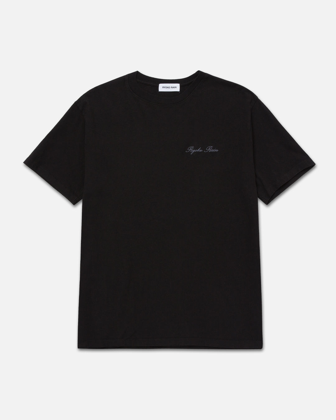 CLASSIC EMBROIDERED TEE- BLACK – Ryoko Rain