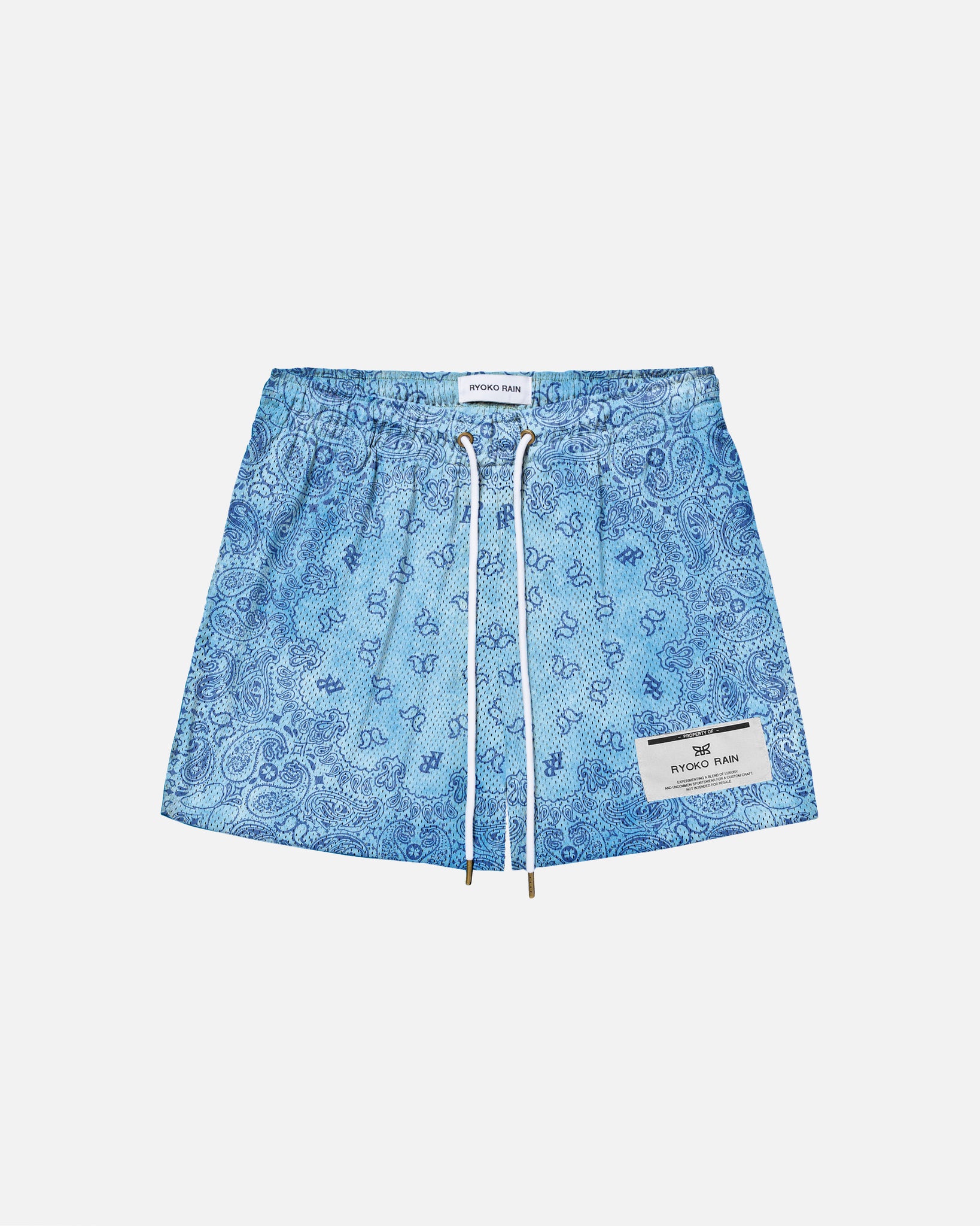 BLUE DYE PAISLEY
