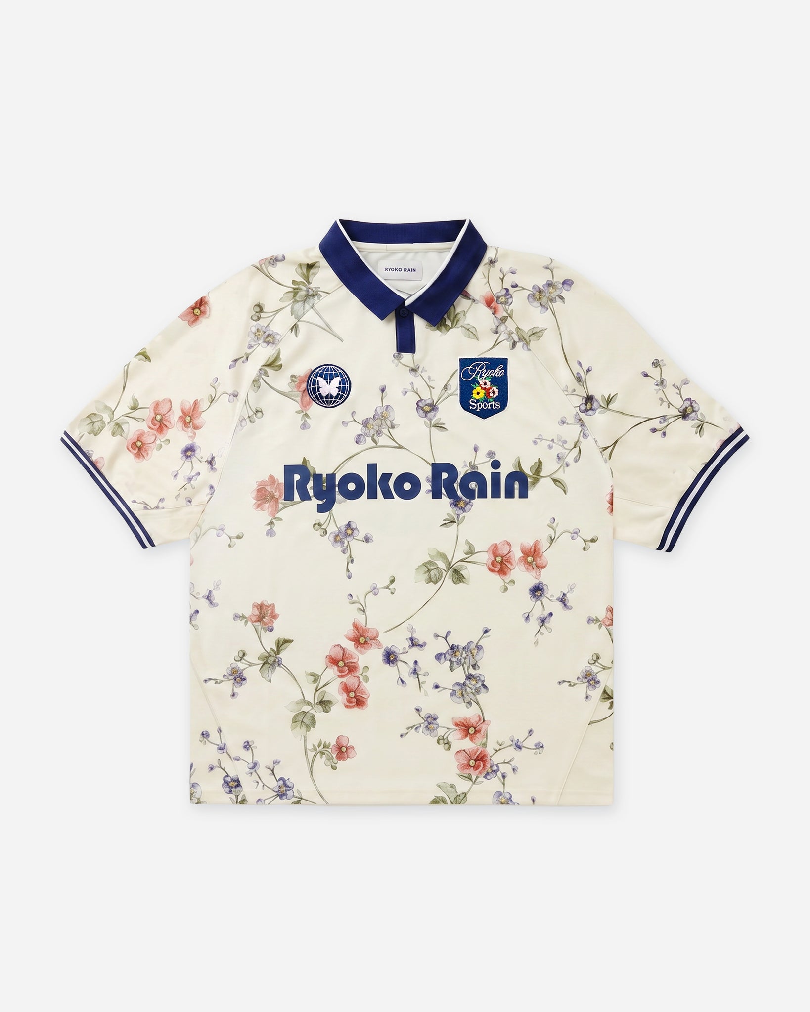 VINTAGE FLORAL SOCCER JERSEY – Ryoko Rain