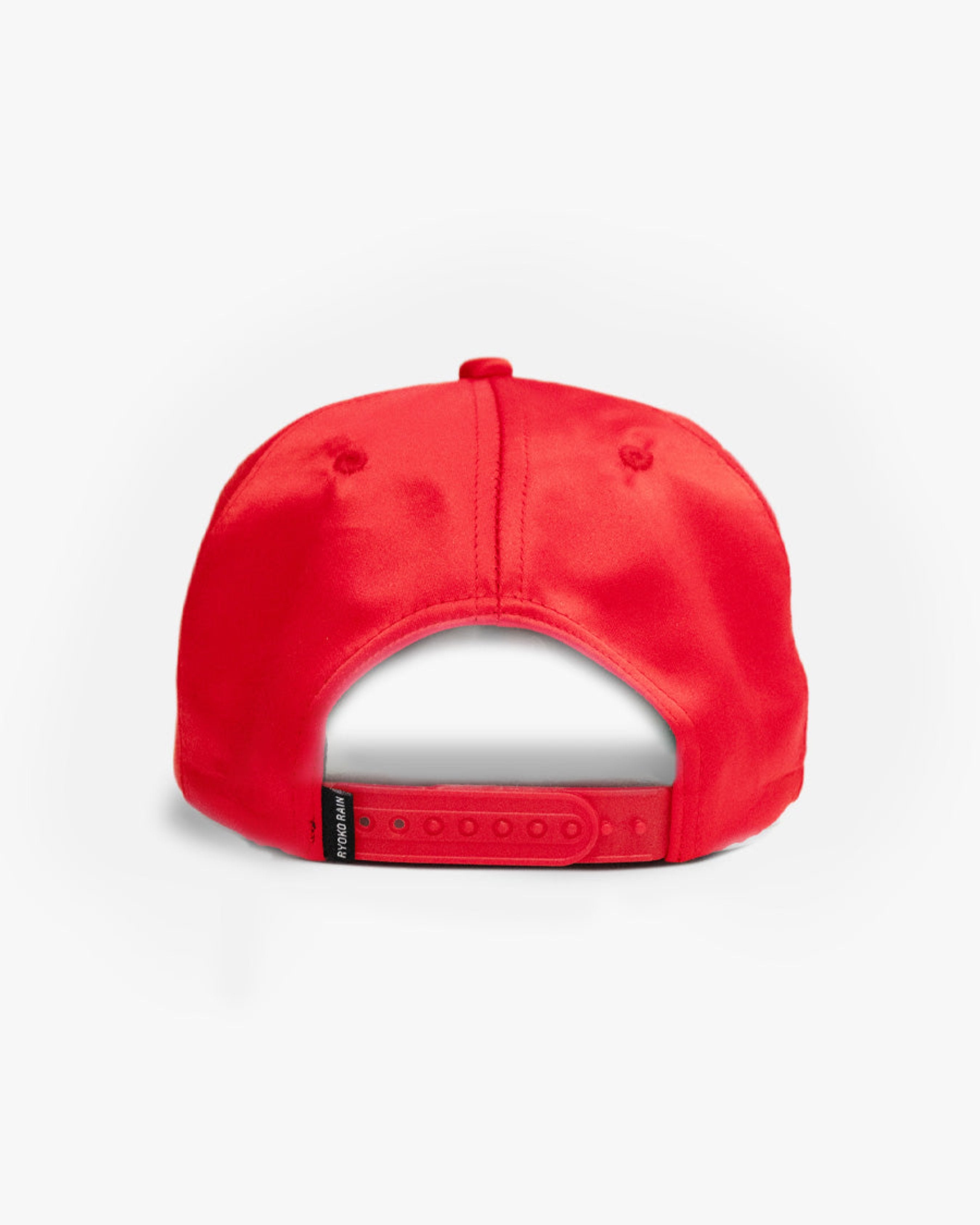 SATIN SUNSET SNAPBACK- RED – Ryoko Rain