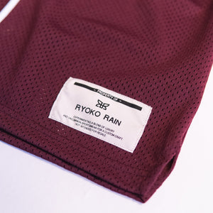 MAROON - EMBROIDERED FLORAL